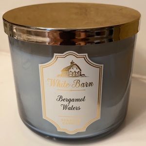 White barn candle